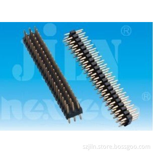 2.0mm pin header trple/quad row connector straight